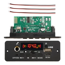 DC5V MP3 Player Amplifier Bluetooth MP3 Decoder Board Car Music Player FM Radio