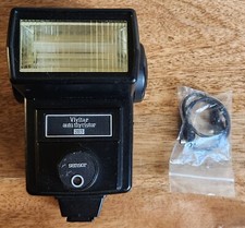 Vivitar Auto Thyristor 283 Camera Flash with Cable