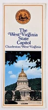 1970s Charleston West Virginia State Capitol History Info VTG Travel Brochure WV