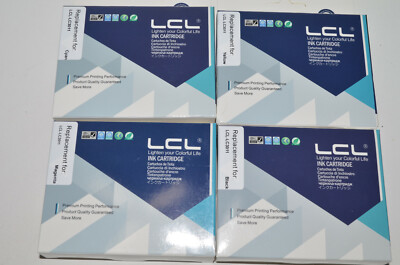 Replacement Ink Cartridge LCL LC3011 Cyan Magenta Yellow and Black Lot