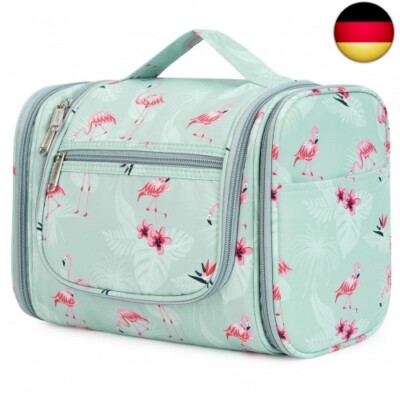 WANDF Groß Waschtasche, Kulturtasche zum Aufhängen für Damen, Kulturbeutel  He