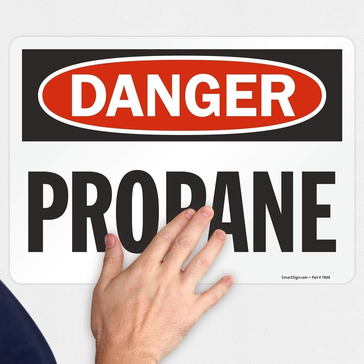 SmartSign Shipping & Receiving Label - 10x14 Inch Laminated Vinyl Sign