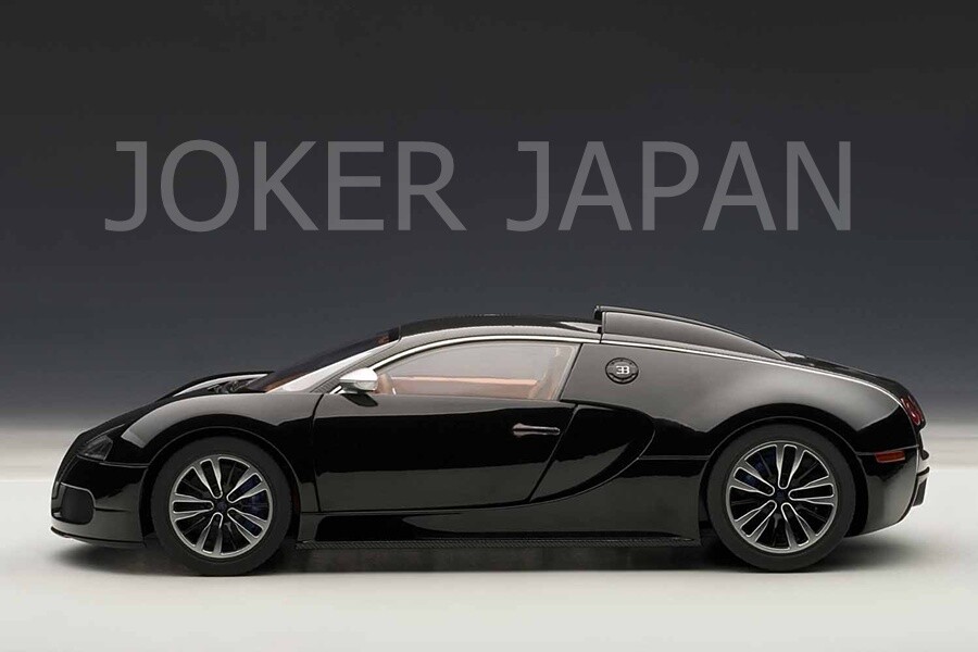ミニカー Bugatti EB Veyron 16.4 Sang Noir AUTOart 1/18 AUTOart Bugatti EB 16.4 Veyron Sang Noir Black Car