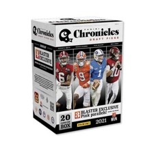 LOT x3: 2021 Panini NFL Chronicles Draft Pick Football Trading Card Blaster Box