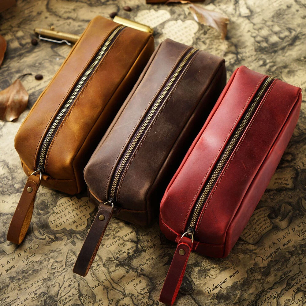 Leather Pencil Case