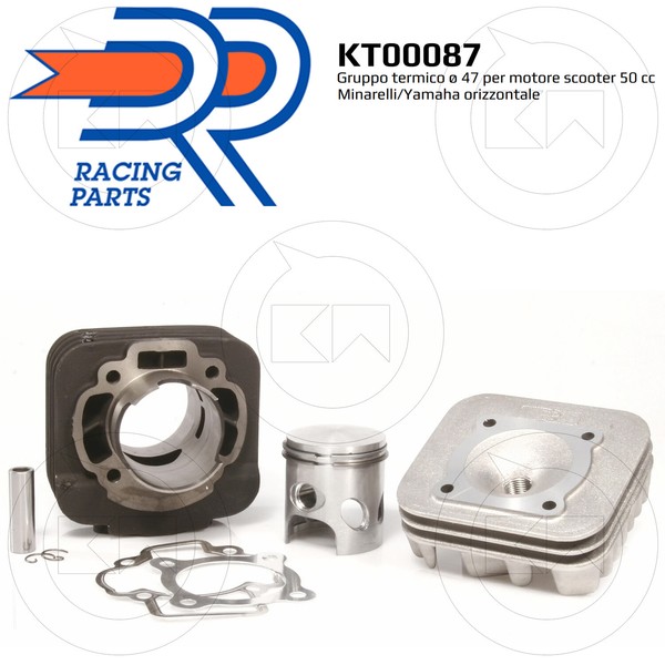 DR KT00087 Set ÄNderung Ø47 Luft Evolution 70Cc Benelli Pepe LX 50 2T 2004-image