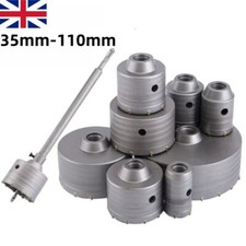 SDS Hole Saw Tooth for Steel Metal Steel Drill Bits Cutter Hole Saw 35mm-110mm