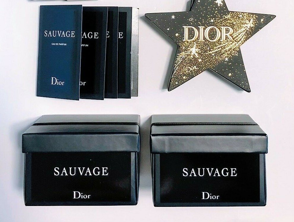Dior Sauvage Souvenir Collection Miniatures, Toiletry Bag, Samples