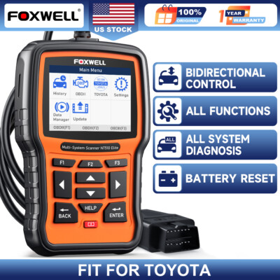 FOXWELL NT510 Elite For Toyota Bidirectional Auto OBD2 Sacnner Diagnostic Tool