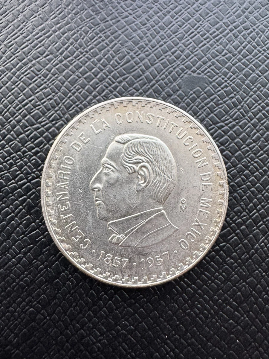 1957年 メキシコ 10ペソ 銀貨 10 Pesos 1957 Silver Mexican Coins (1905-Now) for sale | eBay