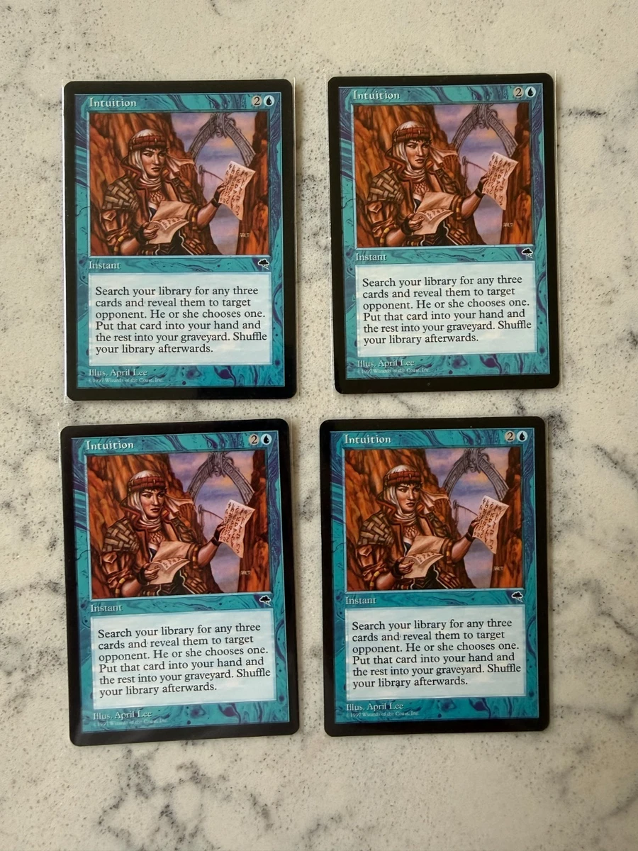 Intuition Magic: The Gathering Individual Trading Card Games for