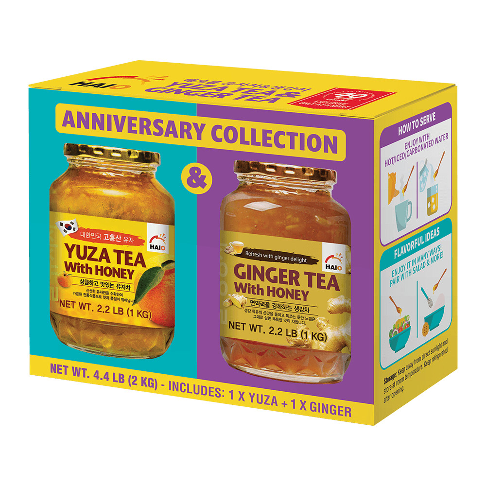 With Honey & Yuza Citron Tea With Honey (combo Pack), 2.2 Po