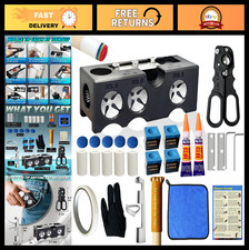 11-in-1 Pool Cue Tip Repair Kit - All-in-One Tool for Shaping, Replacement  Mai
