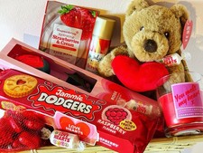 I Love You Gift Hamper Basket Gift For Her Wife Girlfriend Candle Chocolate