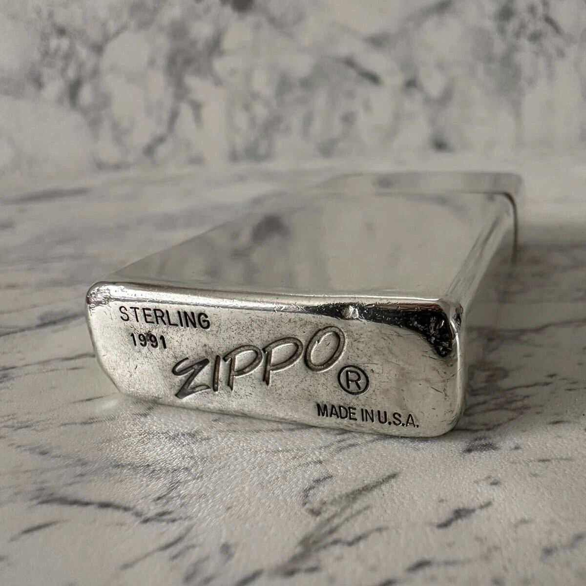 小物 zippo sterling 1991 25+ Zippo Sterling Silver for sale | Updated Oct 2026