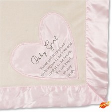 - Baby Girl - 30" x 40" Royal Plush Blanket - Throw Blankets