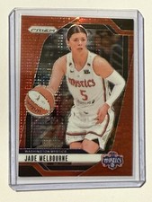 2197G 2024 Panini Prizm WNBA #68 Jade Melbourne Red Pulsar Prizms #/299