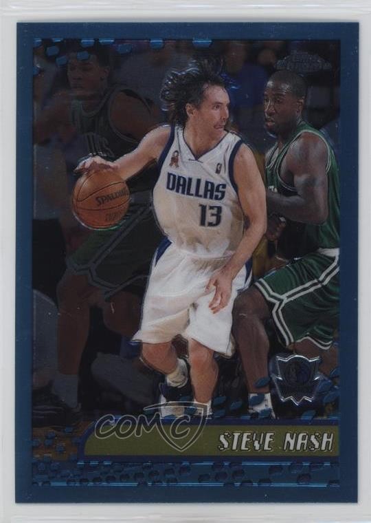2001-02 Topps Chrome Steve Nash #2 HOF 1fb7