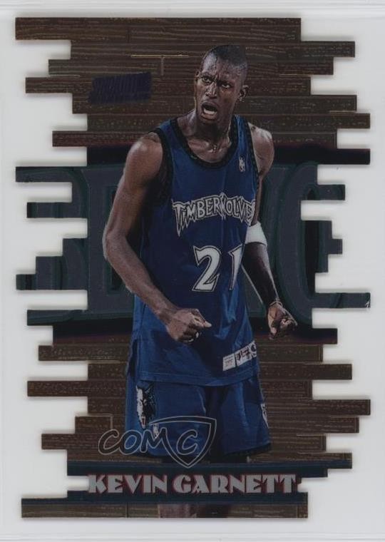 1997-98 Topps Stadium Club Triumvirate Luminous Kevin Garnett #T5B HOF s1i