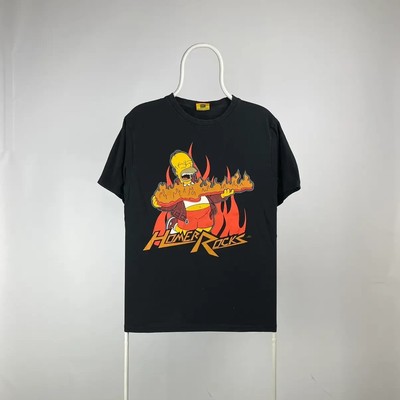 The Simpsons T-Shirt Homer Rock Anima Film Gr. Medium