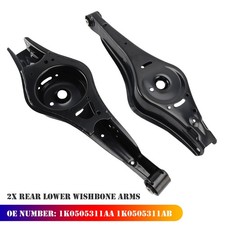 2X Querlenker Hinten Unten +Schrauben Für Audi A3 Vw Eos Golf 5 6 Touran Passat.