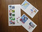 Japan Stamp First Day Cover Nagano Winter Olympic Games 3 Covers 1998