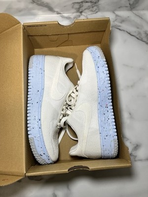 Nike Air Force 1 Pure Platinum Crater FlyKnit White DC7273-100 New w/ Box