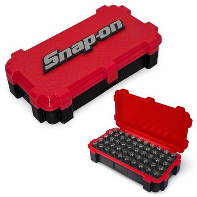 Snap-On  Black/Red Themed 50 Round .380 ACP Ammo Holder - MADE IN THE USA