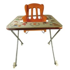 7/1396 Vintage 1960s Mattel Chatty Cathy Play Table On Wheels