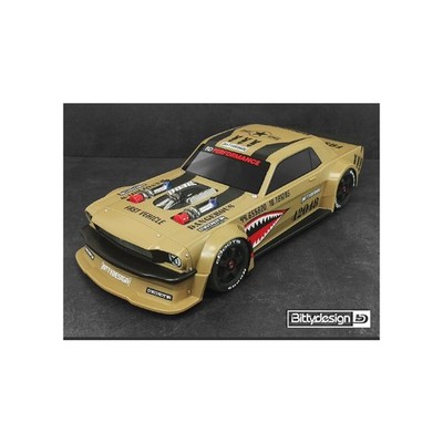 Bittydesign Destroyer Clear Body Shell for ARRMA Infraction | Limitless 1/7 RTR 