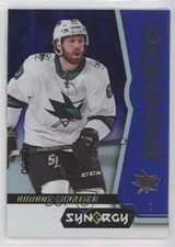 2018-19 Upper Deck Synergy Rookies Purple 5/60 Rourke Chartier #46 r7d