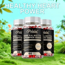 Saw Palmetto  Pumpkin Seed Oil - Hair Growth, Prostate and Urinary Tract Health