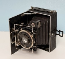 Antique Ihagee Patent Duplex 710 6.5x9 Camera 105mm f4.5 Compur Germany