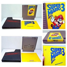 🔥 Top Loader Nintendo NES-101 Console + Super Mario 3 LEFT BROS & Power Punch 2