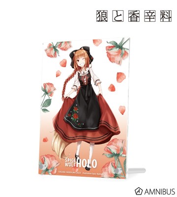 Spice and Wolf Double Acrylic Panel Stand Holo Alsatian Folk Costume ver. New