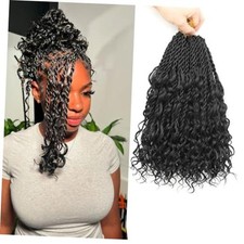 Senegalese Twist Crochet Hair with Curly Ends 12 Inch 8 Packs 12 8Packs 1B