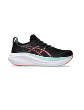 Asics Gel- Nimbus 27 Mens Running Shoes Black UK 9 US 10  *REFCRS352