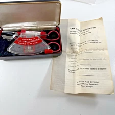 Vtg ESTATE  ARNOLD Cam-Dwell Indicator in Original Case w Manual