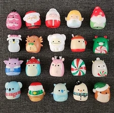 Squishmallows Squish-a-Longs Christmas Lot | 2025 Advent Mini Squishalongs