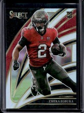 2025 Panini Select Emeka Egbuka Club Level RC Silver Prizm #237 Buccaneers