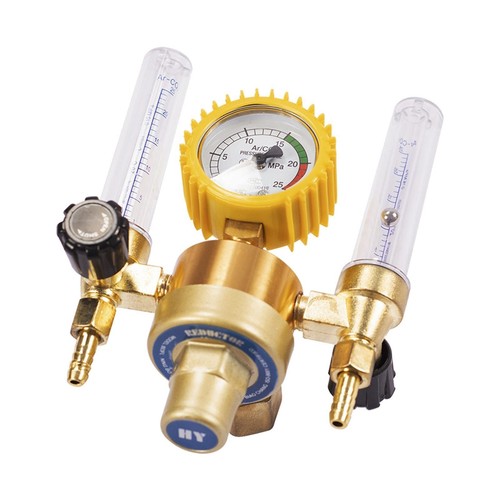 Pro Argon CO2 Gas Regulator Control Valve Aquarium Flowmeter Welding Equip - Picture 3 of 4