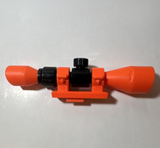 NERF Orange Black Scope for Fortnite Heavy SR Blaster