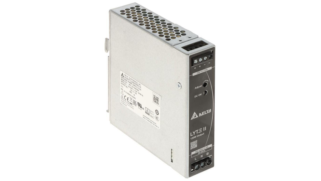 5902887072758 Zasilacz impulsowy DRL-12V120W-1EN DELTA ELECTRONICS