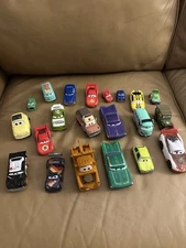 Disney/Pixar Cars Diecast & Plastic Mixed Lot Different Brands Cars Lot Of 21