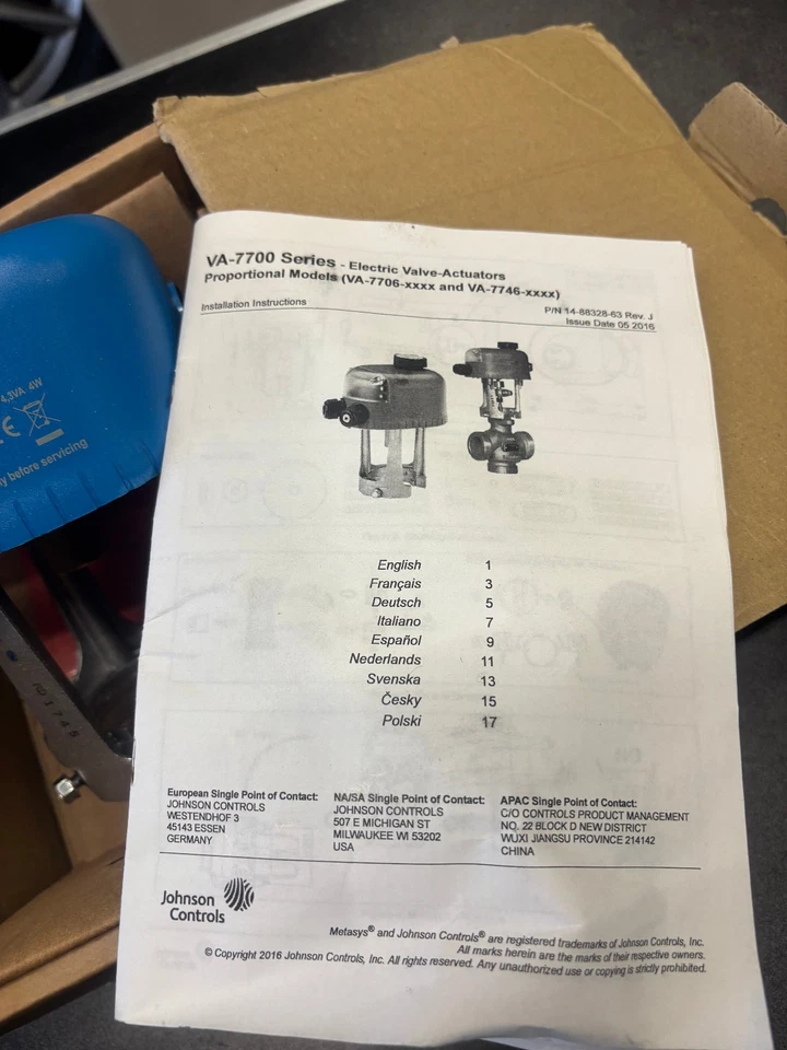 Johnson Controls Ventilantrieb - Bild 2 von 3