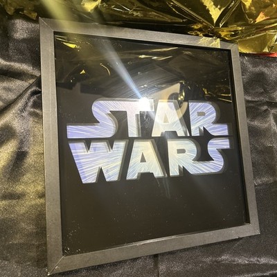 Star Wars 2D (Open Roads Brand.) ￼ wall Decor 13  x 13  Glass Cover