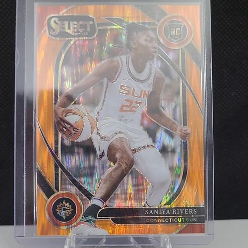 Saniya Rivers 2025 Panini Prizm Saniya Rivers #224 Rookie