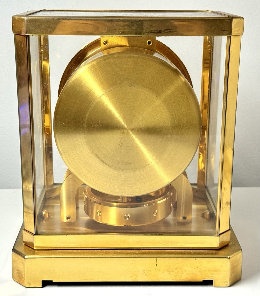 Vintage Jaegar-LeCoultre Atmos Clock Blue Screw Early #28806