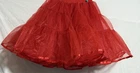 Belle Doque red petticoat mini short skirt size 14/16