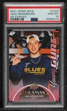 2021 Upper Deck Series 2 UD Canvas Young Guns Jake Neighbours PSA 10 GEM MT 0n9q